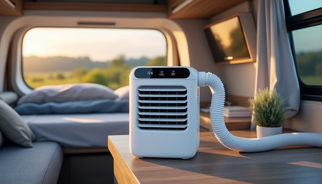 dĂ©couvrez comment choisir le meilleur climatiseur mobile pour votre camping-car. conseils, types, avantages et critĂšres pour profiter dâun air frais et dâun confort optimal en voyage.