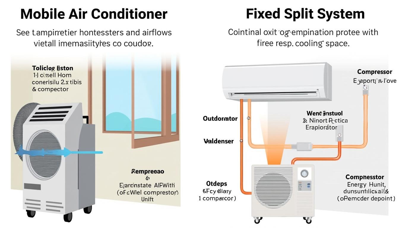 découvrez s'il est possible de remplacer un climatiseur split fixe par un modèle mobile, les avantages, les limites et les éléments à considérer pour faire le bon choix en matière de climatisation.
