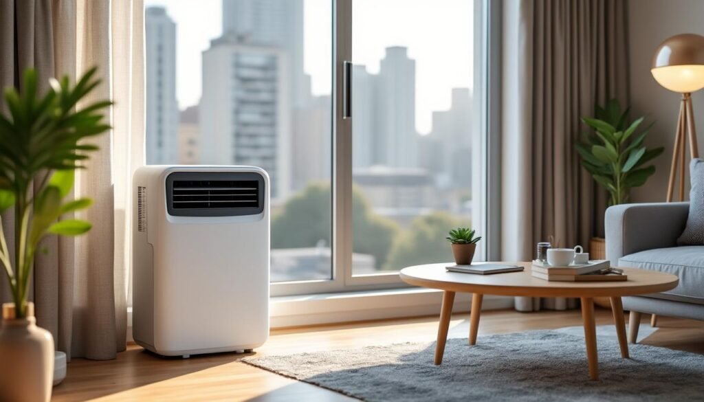 découvrez pourquoi un climatiseur mobile est une solution pratique et économique pour les locataires souhaitant profiter d'un air frais sans travaux ni installations permanentes.