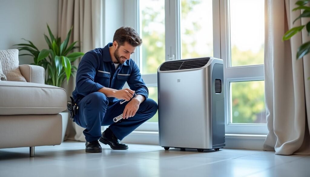 découvrez pourquoi il est recommandé de faire entretenir votre climatiseur mobile par un professionnel pour garantir son efficacité et sa longévité.