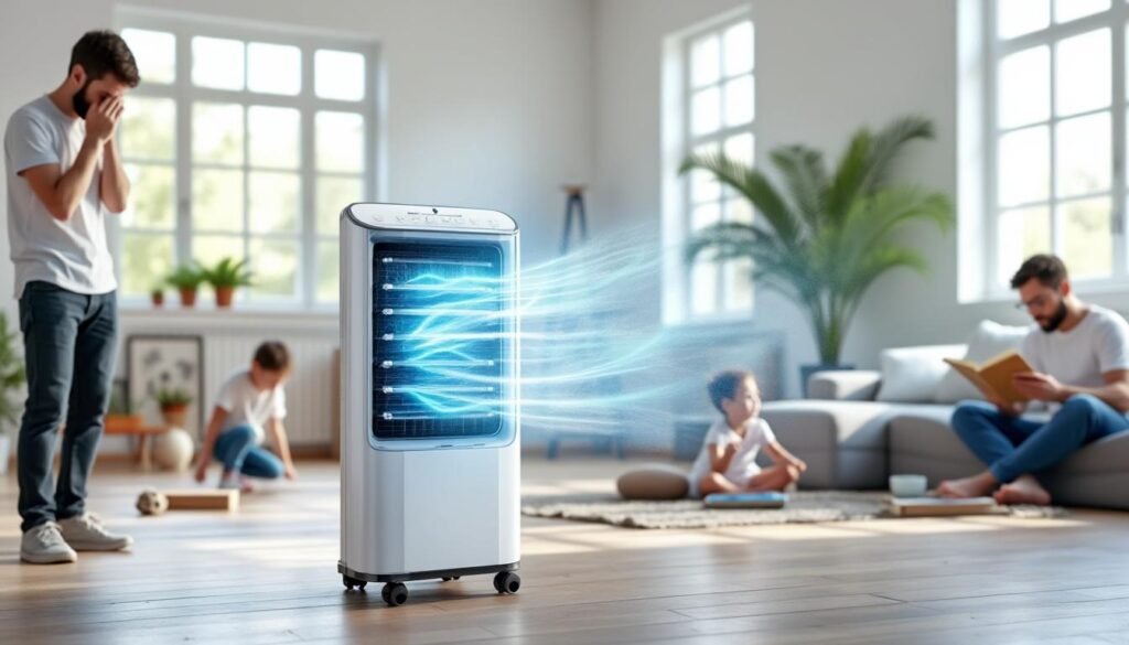 découvrez à qui s'adresse le climatiseur mobile équipé d'un filtre hepa, idéal pour améliorer la qualité de l'air tout en profitant d'une fraîcheur optimale.