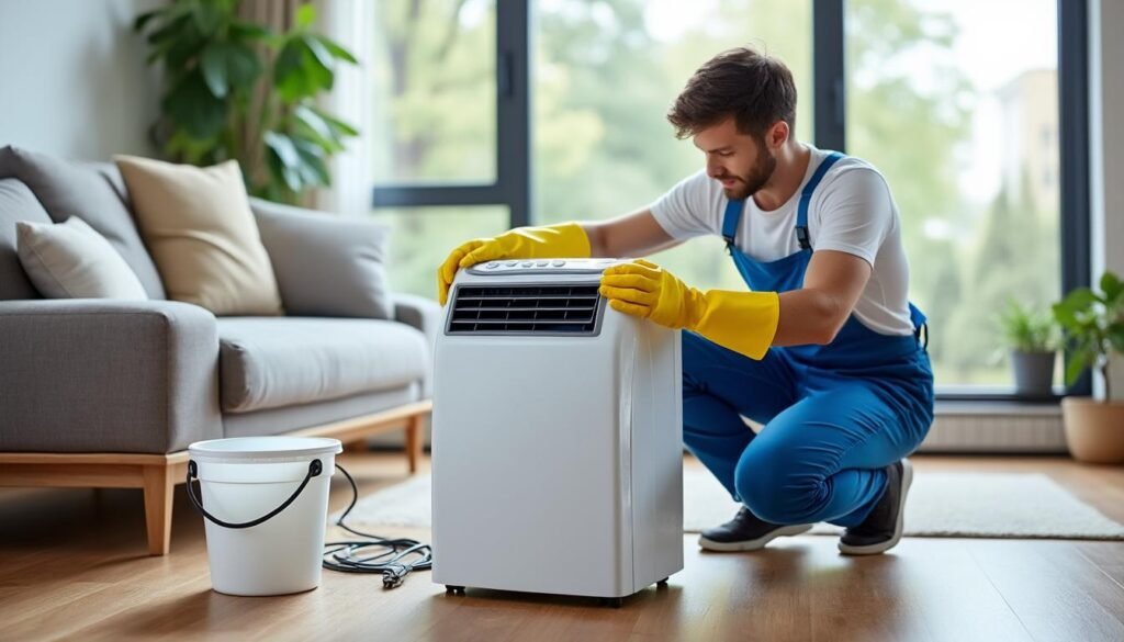 découvrez les précautions essentielles à prendre avant de déplacer un climatiseur mobile pour assurer son bon fonctionnement et éviter tout dommage.