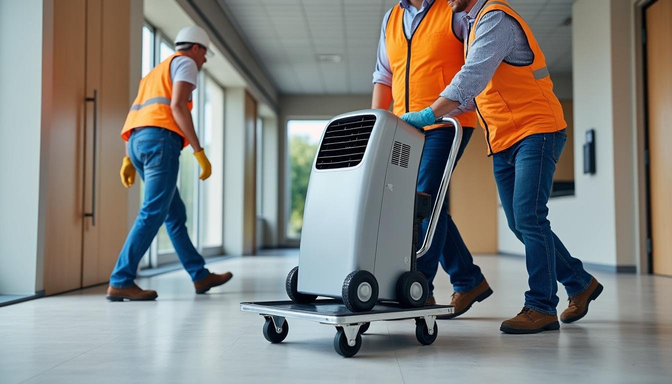 découvrez les précautions essentielles à prendre avant de déplacer un climatiseur mobile pour assurer son bon fonctionnement et éviter tout dommage.